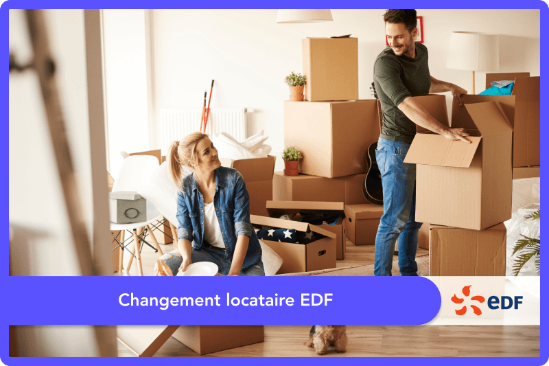 EDF changement de locataire : comment changer le nom de l'abonné ?